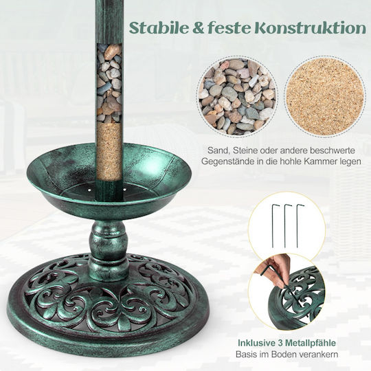 Costway Gartendekorationen Art der Verzierung Steine Metall PZ10007QT Costway Gartendekorationen Art der Verzierung Steine Metall PZ10007QT