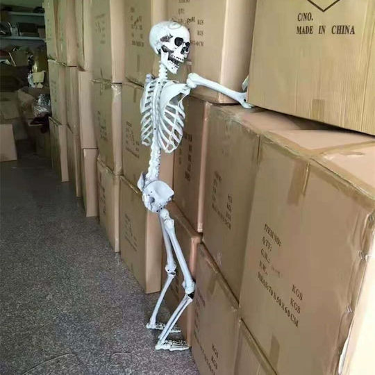De carnaval Căști de protecție Alb pentru Halloween din Plastic 1buc