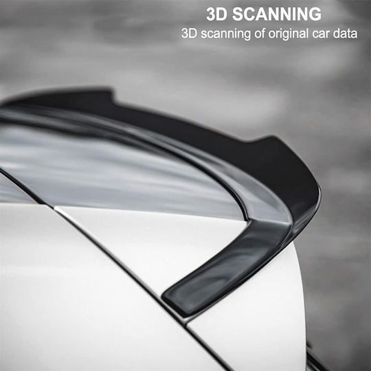 Car Rear Spoiler Roof Add-on VW Golf VIII 8 20+ GTI GTE GTD R-Line R Edition Glossy Black ABS Plastic