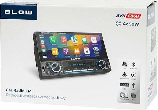 Blow Ηχοσύστημα Αυτοκινήτου 2 DIN (Bluetooth/USB/WiFi/GPS/Apple-Carplay/Android-Auto) με Οθόνη Αφής 7"