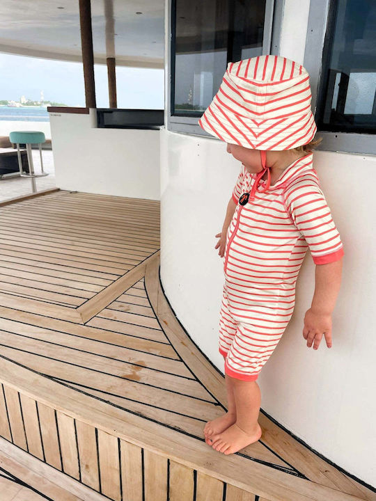 Ducksday Kinder Badeanzug Einteilig Rosa