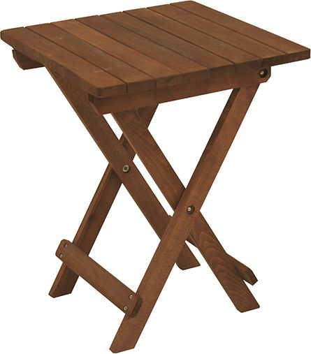 Auxiliary Foldable 40x40x40cm Walnut