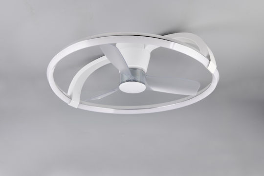 Trio Lighting Stockholm Plafonieră 73cm Cu Lentile De Mărire Albă
