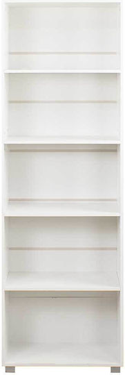 Βιβλιοθήκη Λευκό 60x31x190εκ.