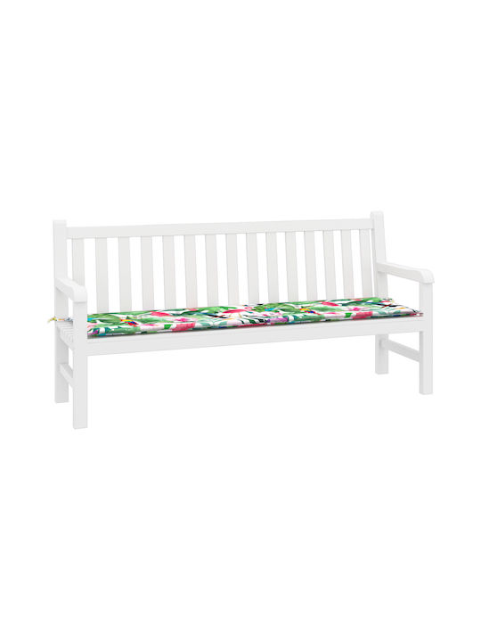 vidaXL Multicolour Garden Bench Cushion 50x180cm