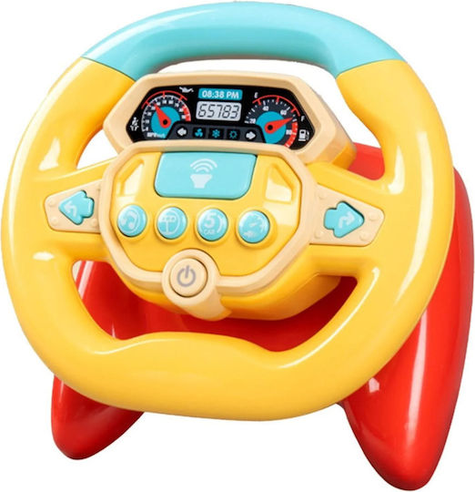 Steering Wheel Educational Interactive with Music, Light, and Sounds