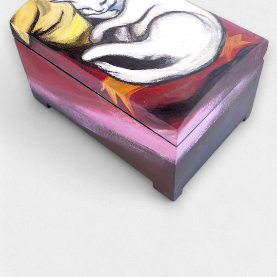 Artifact Dekorative Box Hölzernes 18x12x10cm