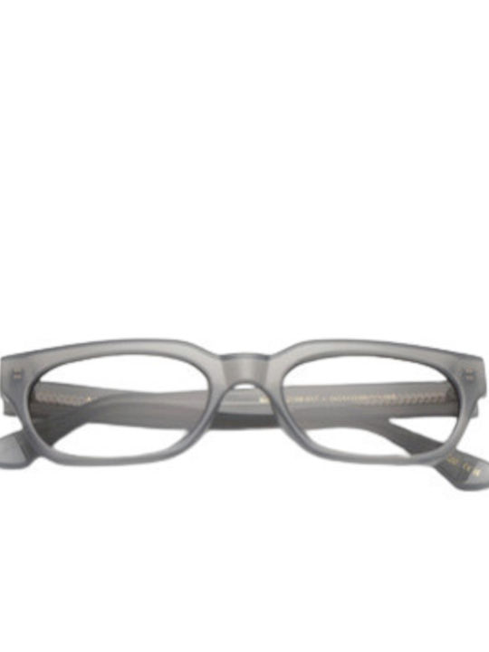 A.Kjaerbede Unisex Sunglasses with Gray Plastic Frame and Gray Lens KL2108-017