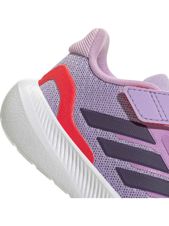 Runfalcon 5 Runfalcon 5 El I Kids Sports Shoes Running with Hoop & Loop Closure Purple