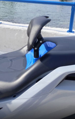 Adjustable Backrest Adapters Seat Yamaha T-max Sym Gts Maxsym Zontes G368 Kymco Ak550 Voge Sr4 Max Black