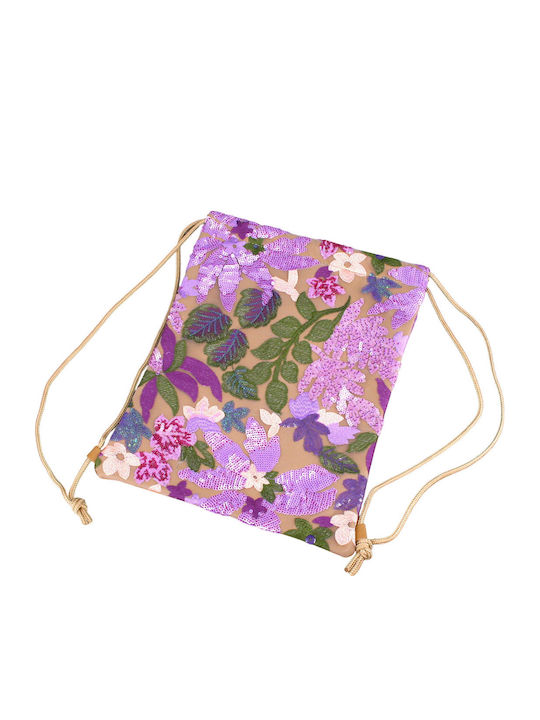 Makwedding Stoff Strandtasche Rosa