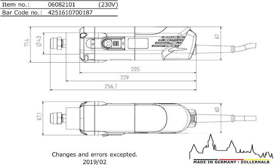 Amb-elektrik Фрезови Машини Мотор Amb Kress 800fme