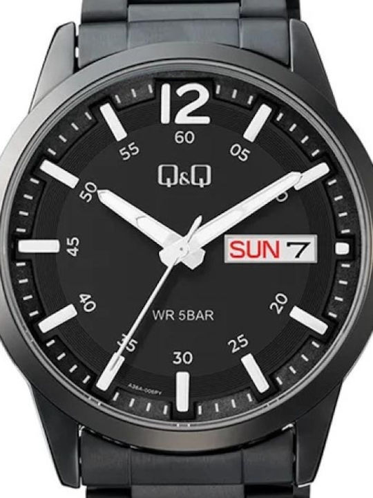 Q&Q Stainless Steel Watch
