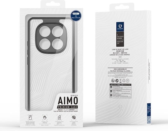 Dux Ducis Aimo Series Back Cover Plastic Transparent (Redmi Note 14 Pro 4G)