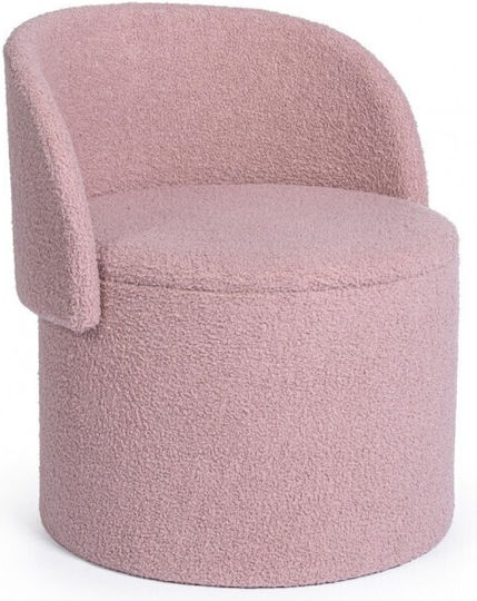 Vielseitiger Sitzsack Pouf Anthea Rosa 58x54x64cm
