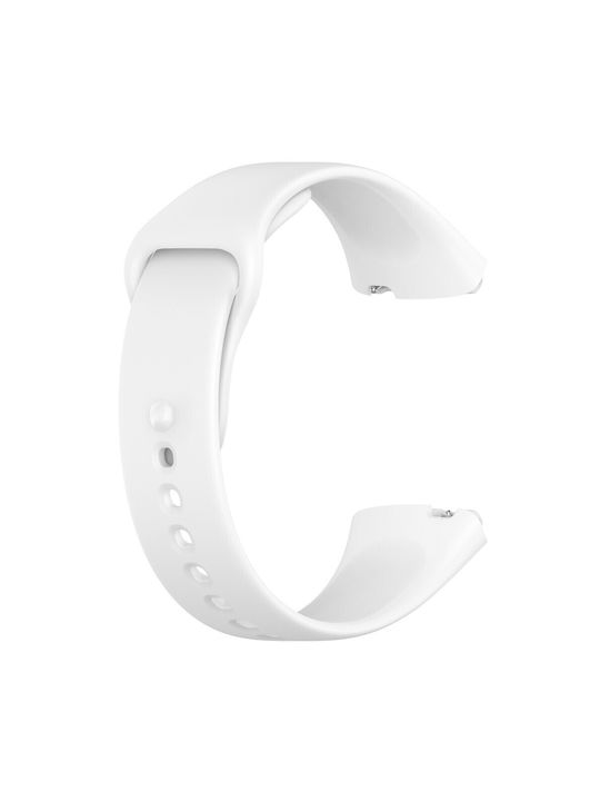 Λουράκι Σιλικόνης Λευκό (Redmi Watch 3 Active)