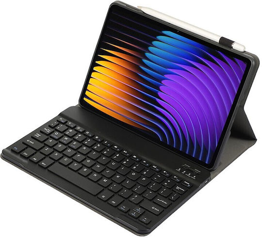 Bluetooth Флип Капак на Английски Език САЩ Черен Xiaomi Pad 7 Xiaomi Pad 7 Pro