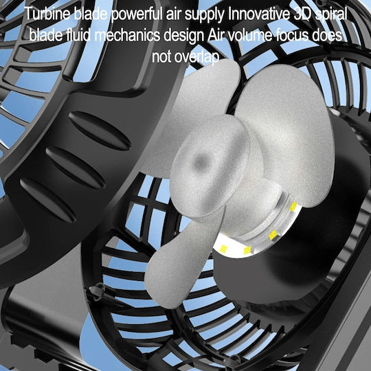 1W Black Fan