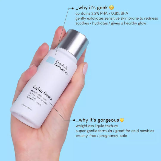 Geek & Gorgeous Calm Down Крем за Скраб за Лице 30ml
