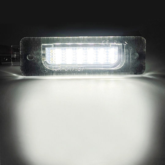 Bmw E32 E34 Licence Plate Lamps Led 2x650lm 2 Pcs