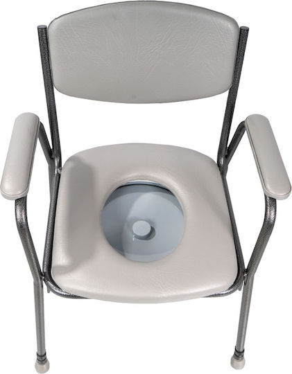 Mobiak Seal Toilet Chair with Backrest 0815017