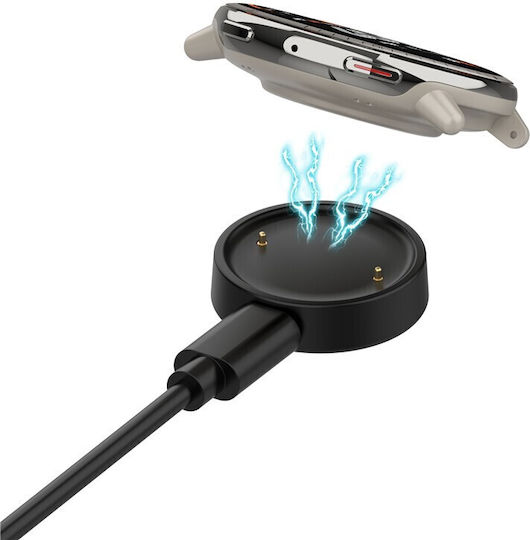 Kabel Ladegerät Usb Type C Xiaomi Ladegerät für Amazfit Bip 6 Schwarzς