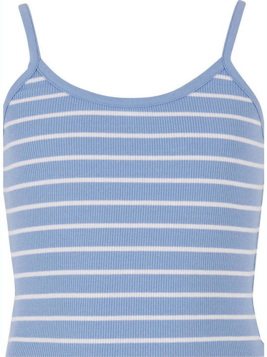 Παιδική Μπλούζα Αμάνικη Powder Blue, White