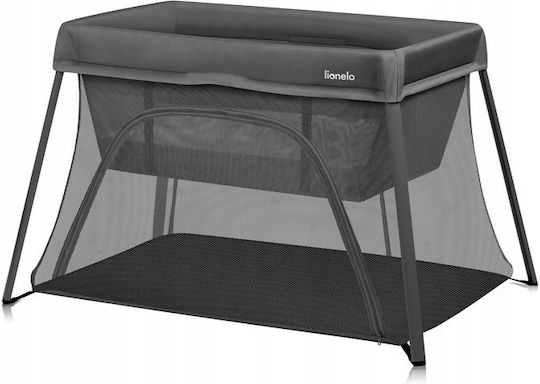 Lionelo Playpen 2 Levels with Mattress Gray