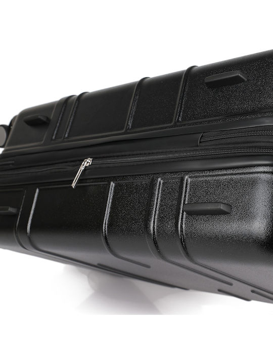 Calvin Klein New Light Large Hard Black Suitcase With 4 Wheels