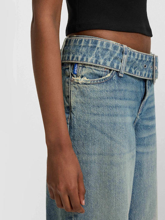 Γυναικείο Jean Παντελόνι Medium Aged Denim