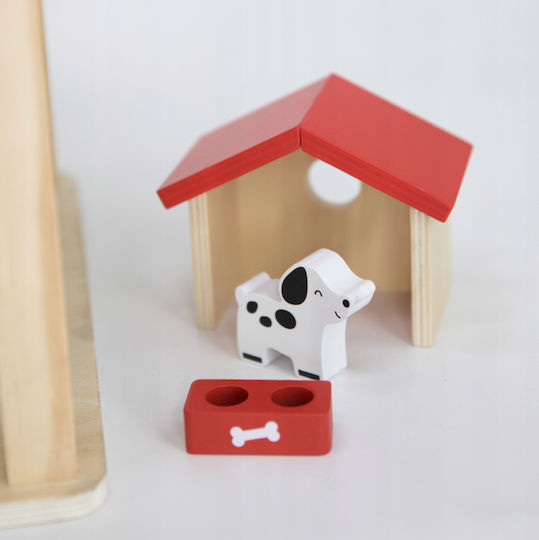 Viga Toys Ξύλινο Κουκλόσπιτο