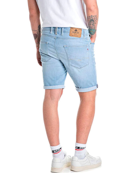 Replay Men's Shorts Jeans Blue