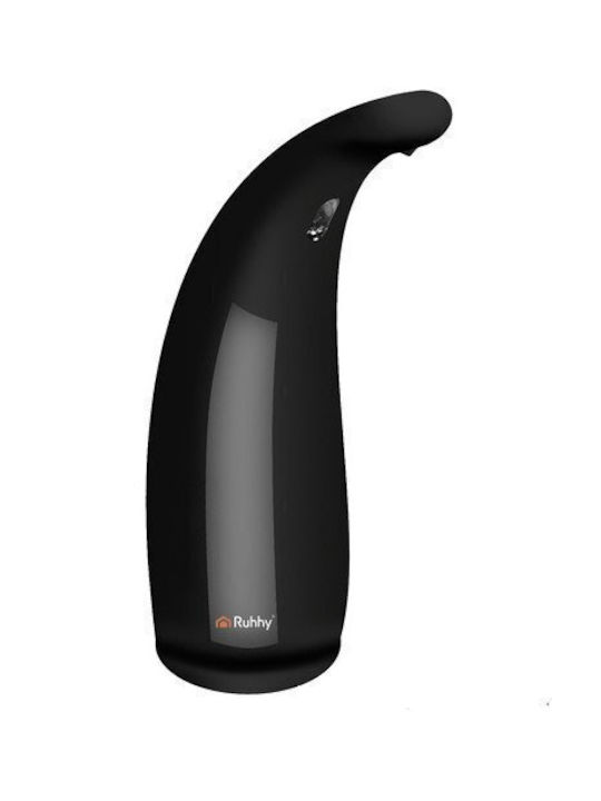 Ruhhy Spender Küche Porzellan mit automatischem Spender Schwarz 300ml