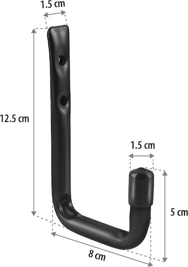 Maclean Energy Wall Mount for Bicycles