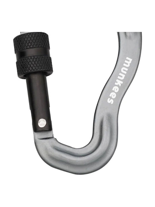 Munkees Ear-shape Forged Carabiner Screw Lock 75 Mm