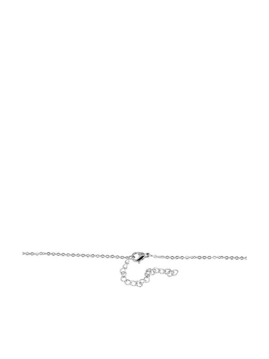 Akzent Women's Cross from Steel with Chain