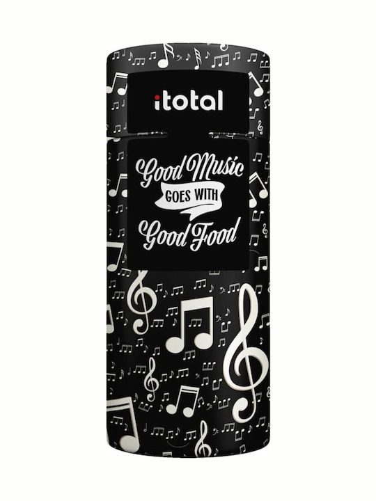 I-Total Șorț de Bucătărie Neagră 78x78cm XL2562 1buc