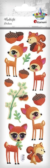 Titanum Kids 3D Wall Sticker 13pcs