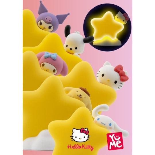 YuMe Toys Kinder Dekorative Lampe Cinnamoroll 9x5x11.5εκ.
