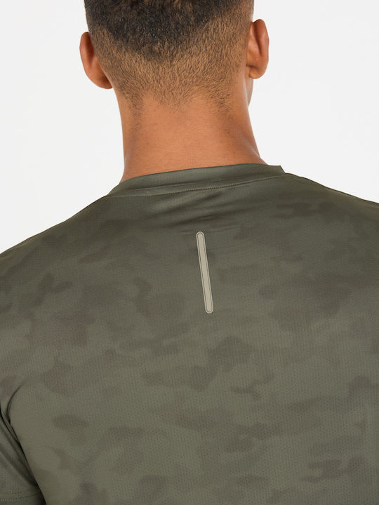 Sportliches T-Shirt Khaki