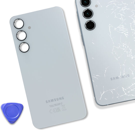 Clappio Replacement Back Cover Samsung Galaxy A35 Blue