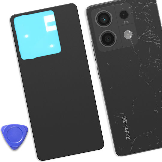 Clappio Ersatzabdeckung Xiaomi Redmi Note 13 5G Schwarz