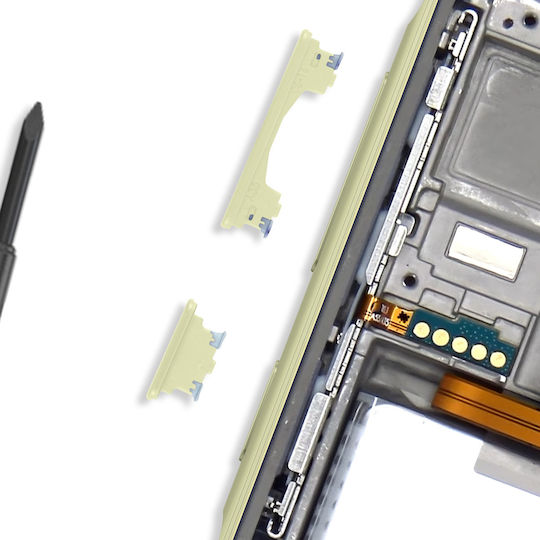 Clappio Power Lautstärketaste Samsung Galaxy A35 5G Grünes