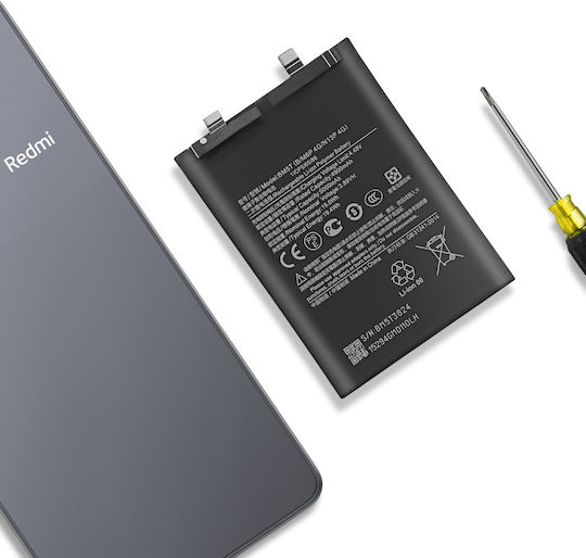 Clappio Interne Batterie Xiaomi Redmi Note 13 Pro 4G 5000mAh Modell Bm5t Schwarz