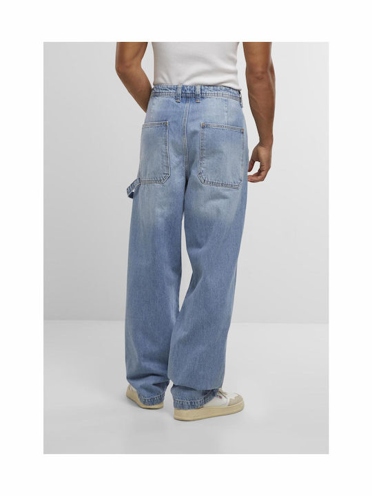 Men's Jeans Pants with Loose Fit Light Blue