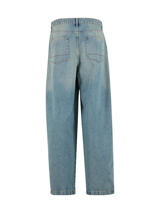 Ανδρικό Παντελόνι Τζιν με Loose Εφαρμογή Vintage Blue