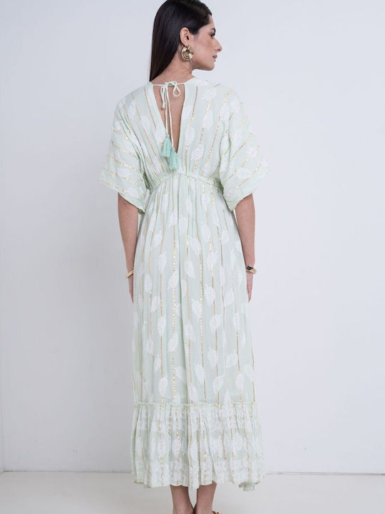 Fullah Sugah Damen Maxi Kleid Strand Physical