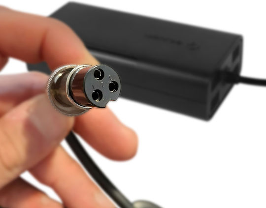 Avizar Charger 72v 84v 2a Dualtron Thunder 2 Gx16-3p Connector Black