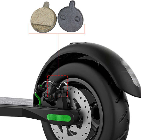 Avizar Brake Pads Ninebot Segway Zt3 Pro Kaabo Skywalker 10s Black