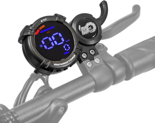 Minimotors Ey3 Verbundenes LCD-Display Für Dualtron Elektro-Roller Schwarz